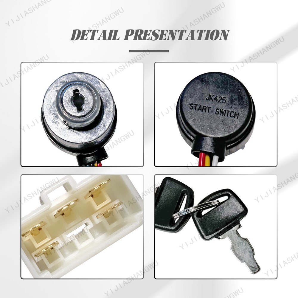 China Chinese Excavator Igition Switch