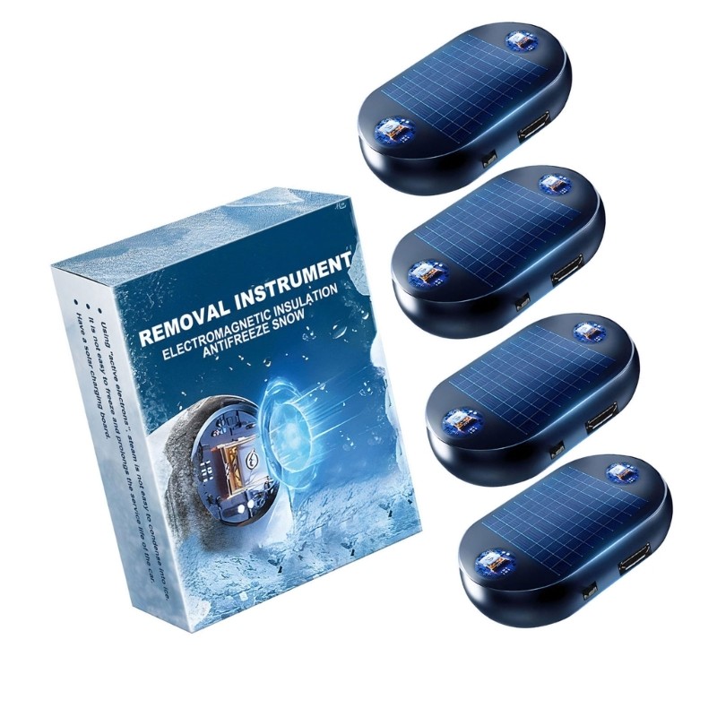 Electromagnetic Windshield Deicer Prevents Freezing Automatic Defogging Metal