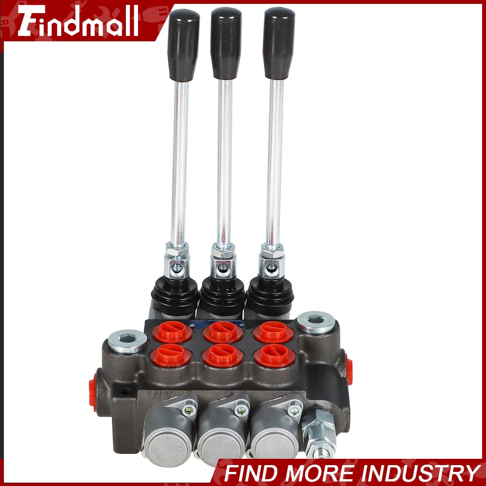 3 Spool 13GPM Hydraulic Directional Control Valve BSPP Interface New