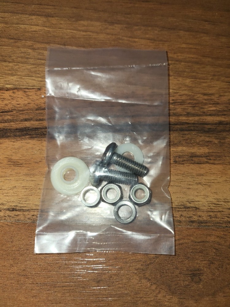 New Durable Red Steel Flag Replacement For Missing/Broken Mailbox With Hardware