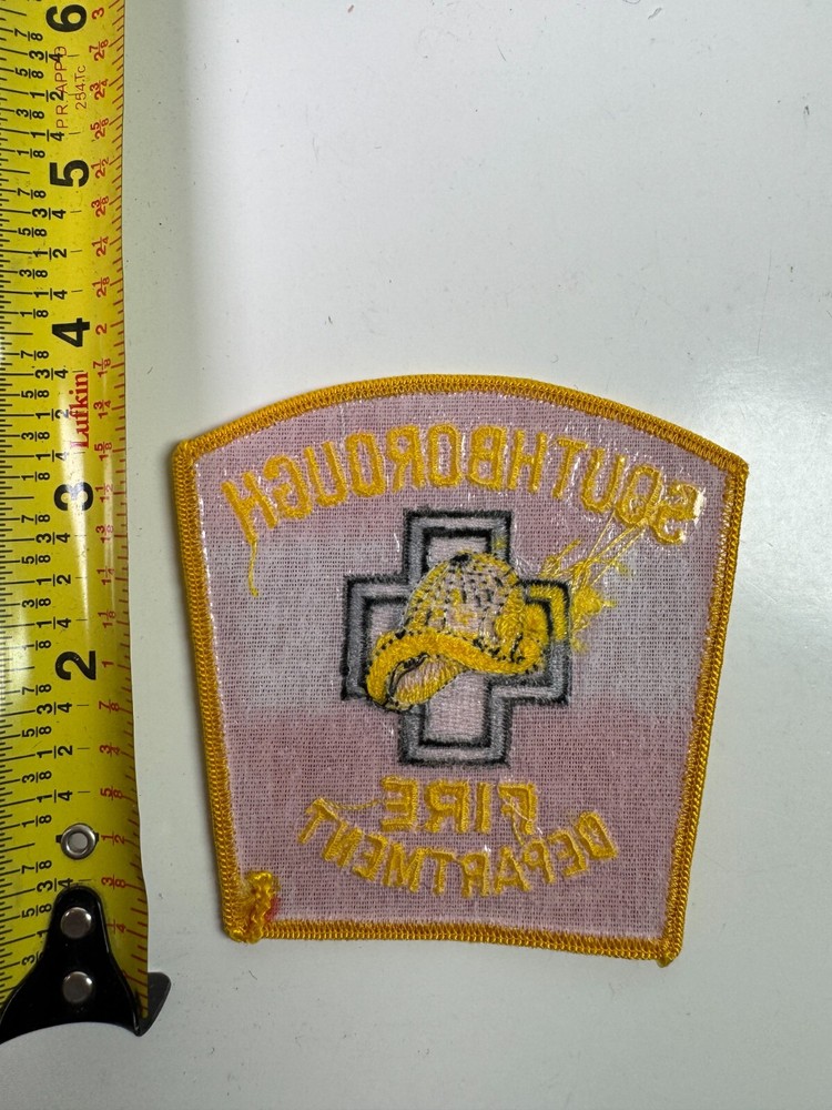 Southborough Fire Massachusetts MA Patch G8