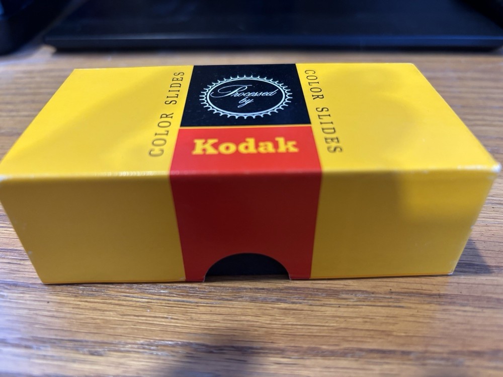 Kodak Color Slide Boxes
