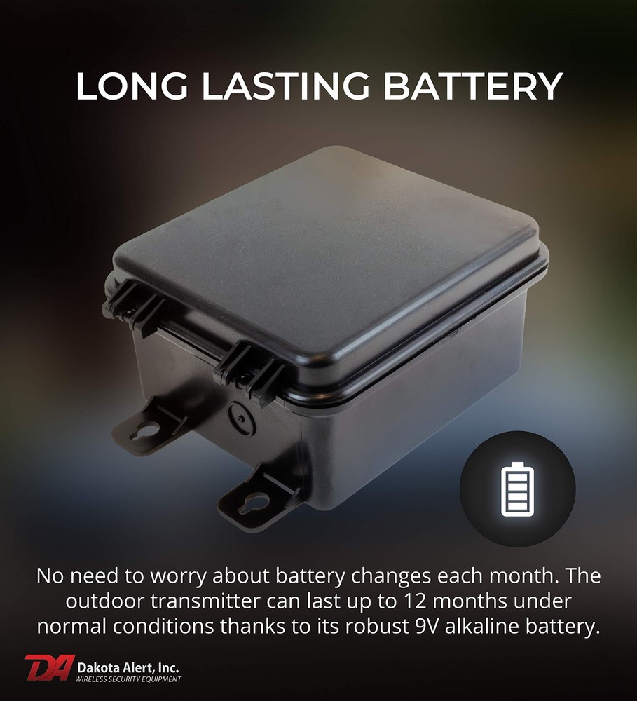 Driveway Alarm Sensor - Wireless One + Advanced Receiver