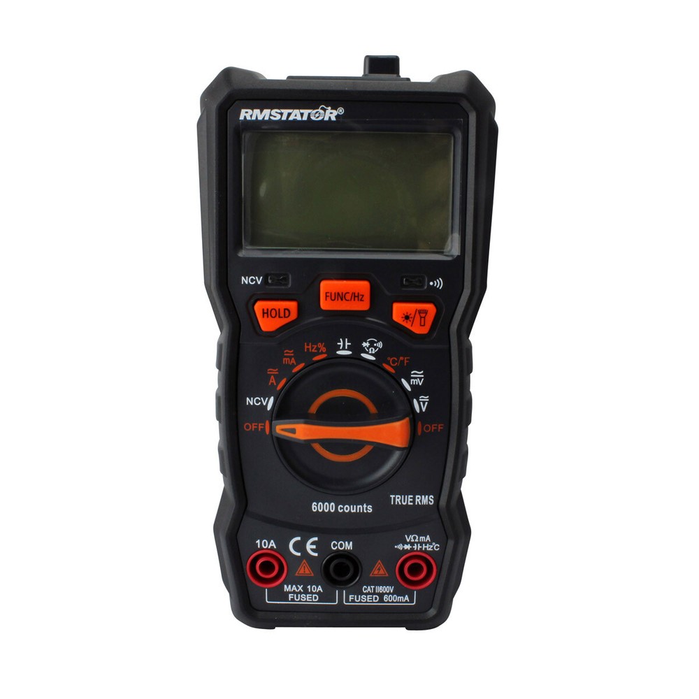 Kit Digital Multimeter + Voltage Peak Reading DVA Adapter