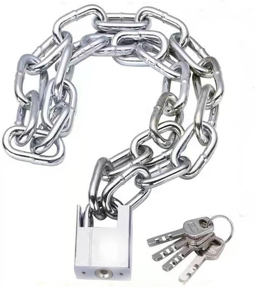Safety Bicycle Chain Lock, Motorcycle Lock, Cannot Be Cut with Bolt Cutters or H