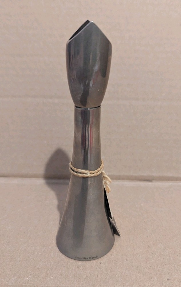 Vintage Grenadier Silver-Plated Single Candle Holder