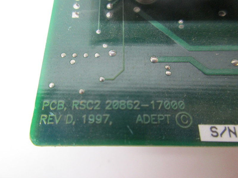 ADEPT TECH 10862-17000 REV. D UNMP