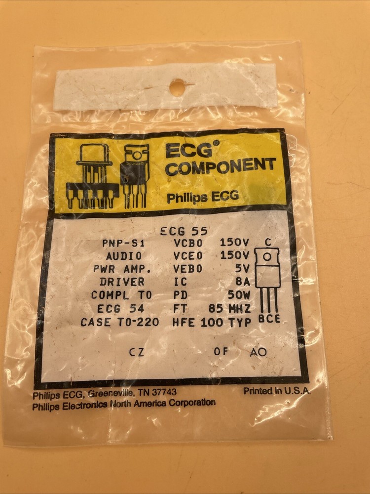 PHILLIPS ECG COMPONENT ECG 55
