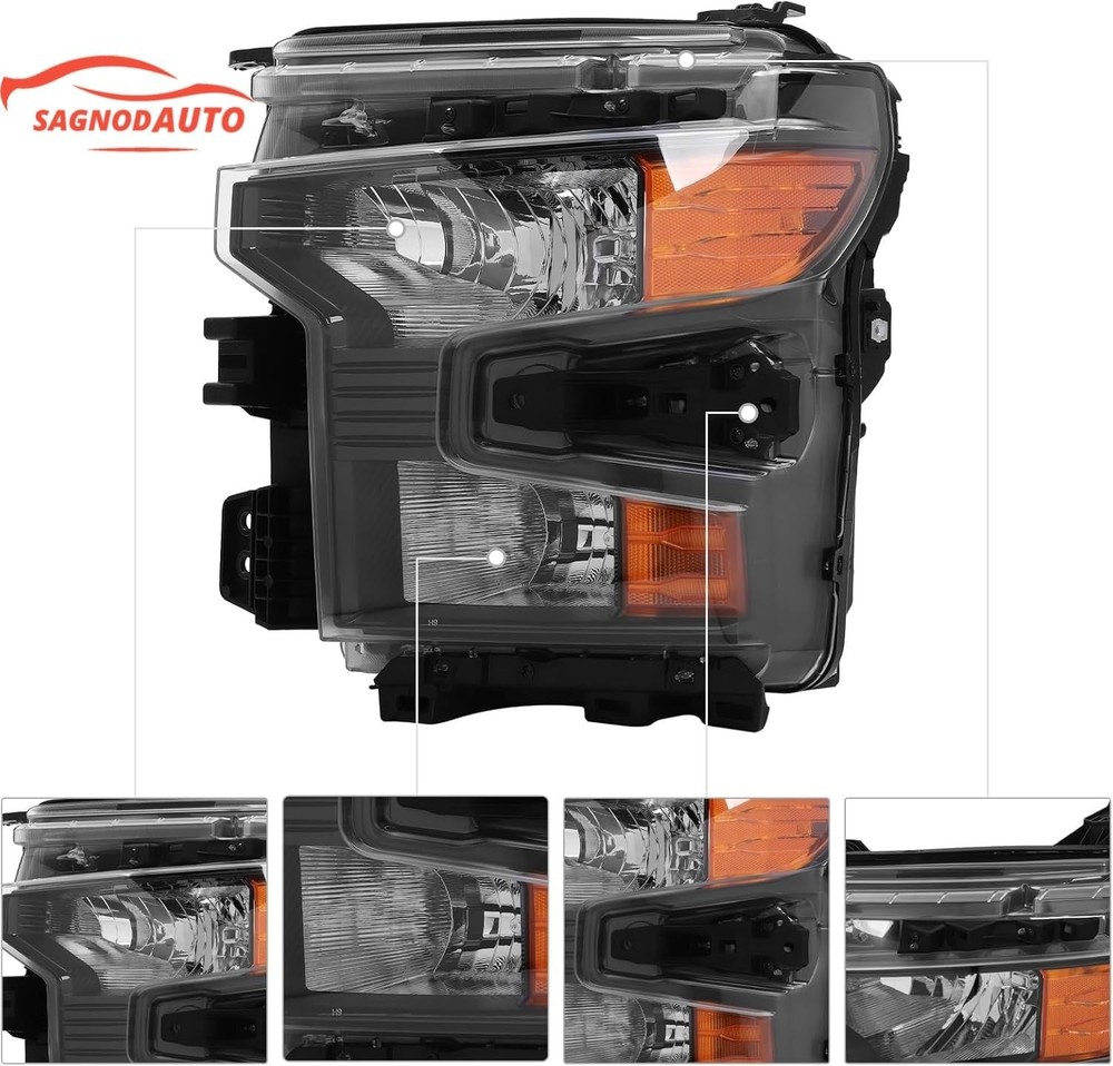 Halogen Headlight for Chevy Silverado 1500 22-25