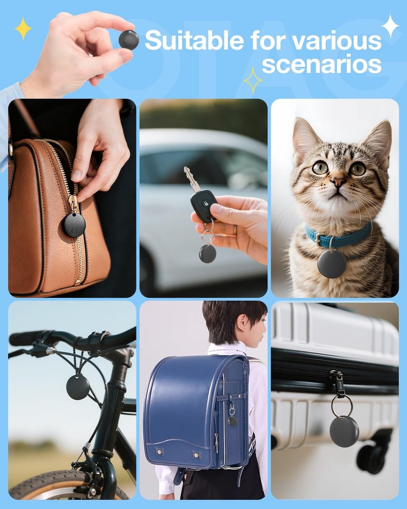 Air Tags for Android,Air Tags-4 Pack Android,2 Year Battery Life,Android Trac...