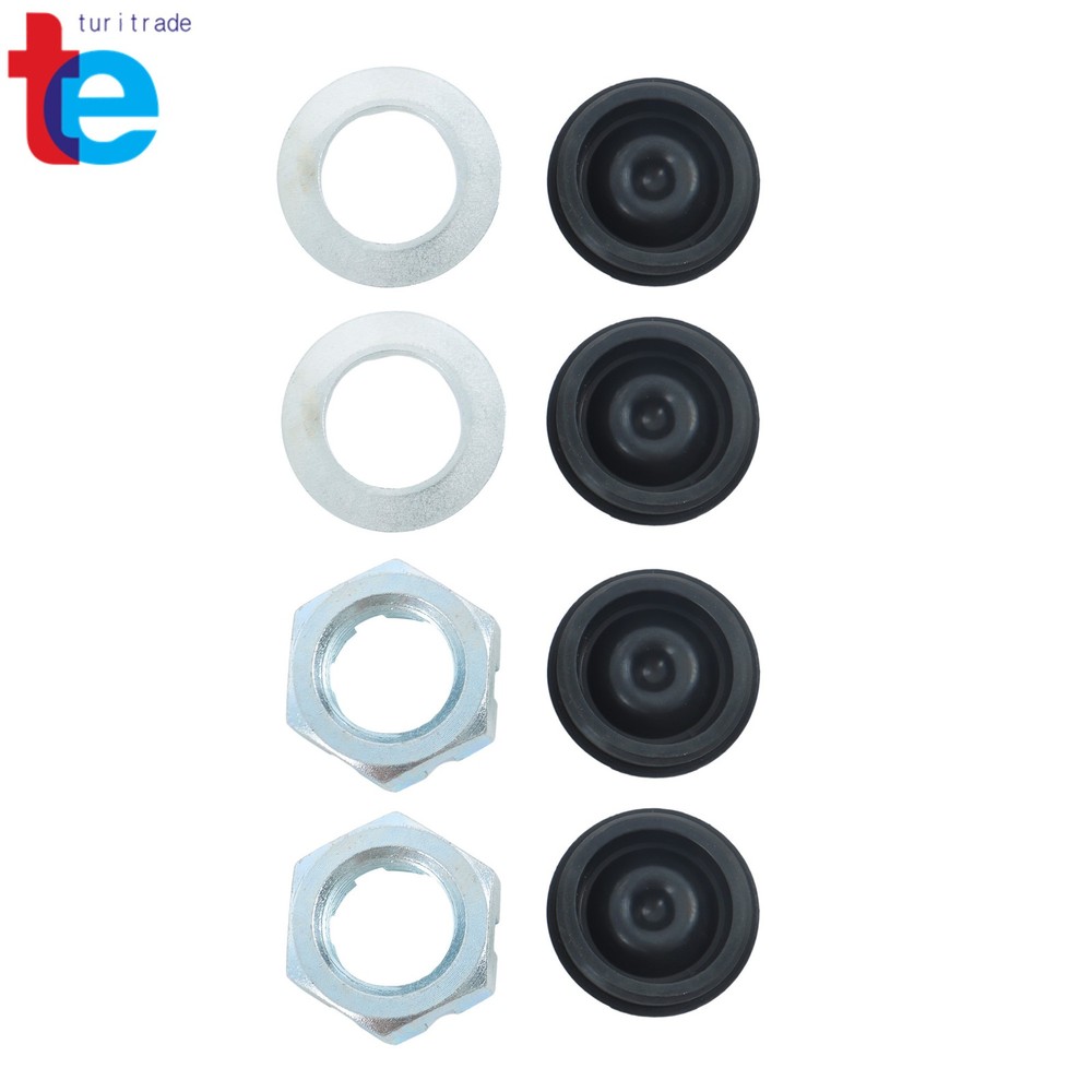 For 5x5'' Hub Kit for 3500 lbs Axle 2 Sets 5 on 5'' Trailer Hub Kit