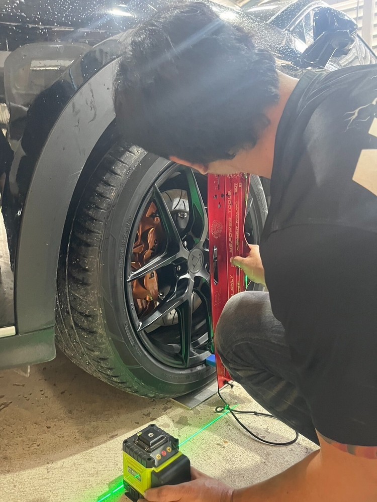 Ms Smart Wheels Alignment tools (SET B : with Laser equipment)