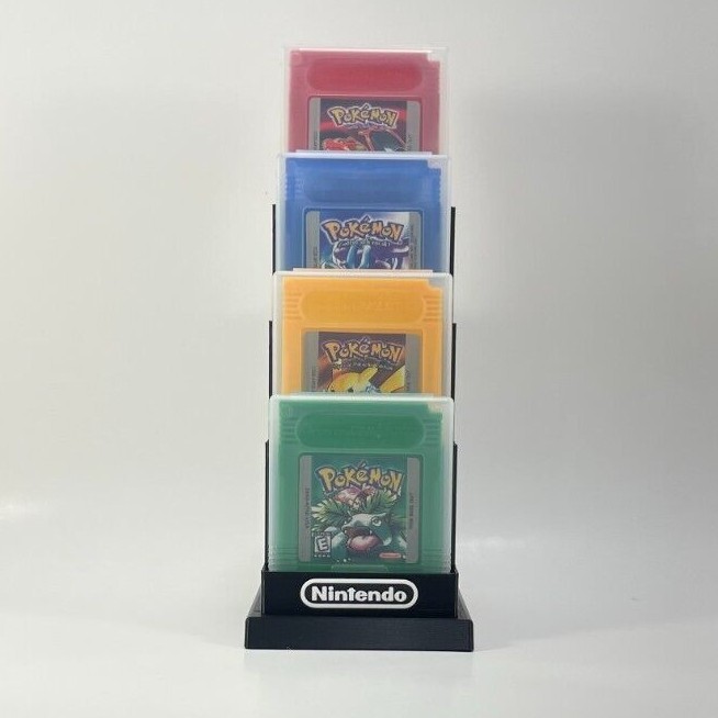 Game Boy Color 9 Game's in Protective Case's Display - DISPLAY ONLY (Customize)