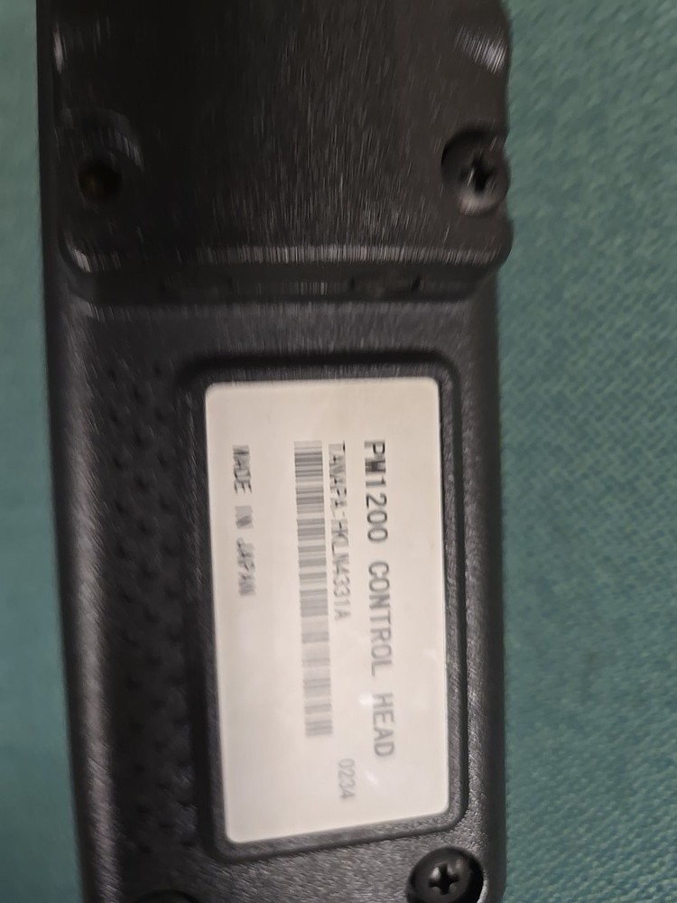 MOTOROLA PM1200 CONTROL #4