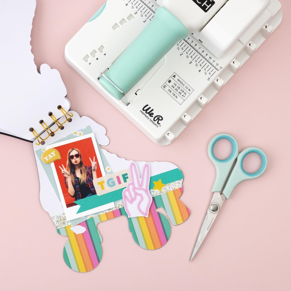 We R Memory Keepers Mini Cinch Bookbinding Machine - Craft Tool Compatible