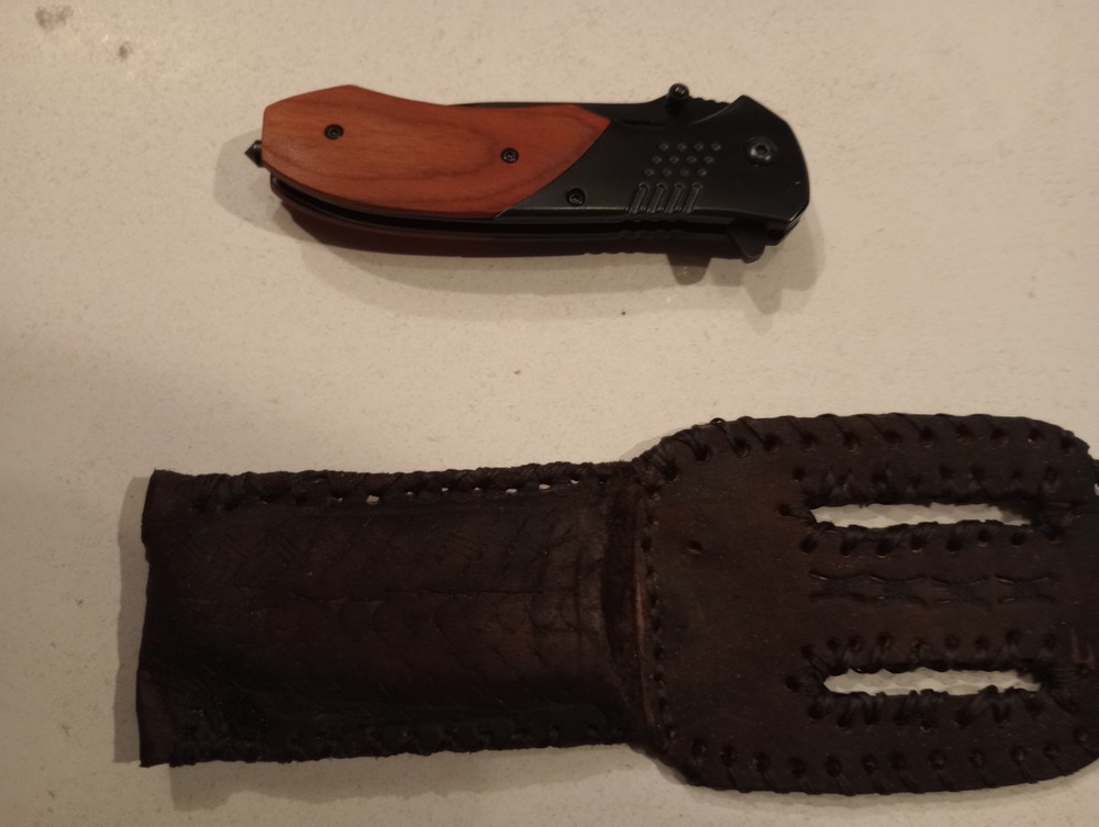 Handmade Leather Sheathing