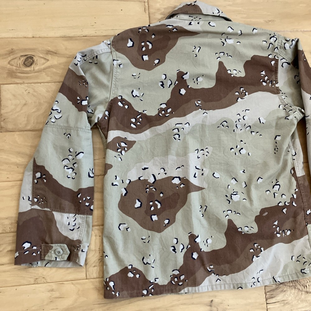 USGI 6 Color Desert / Chocolate Chip Uniform Jacket BDU - MEDIUM REGULAR