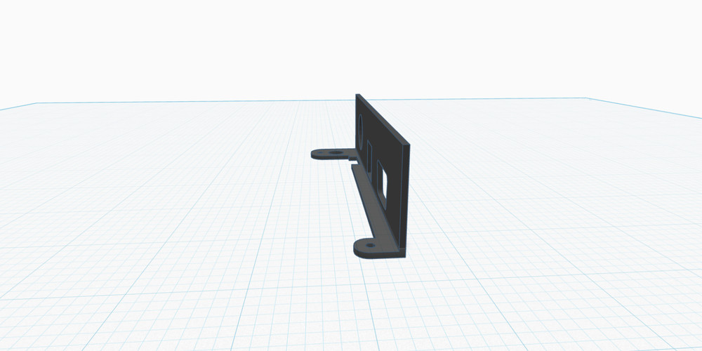 Commodore VIC-20 VC 20 replacement connector plate 3D printed