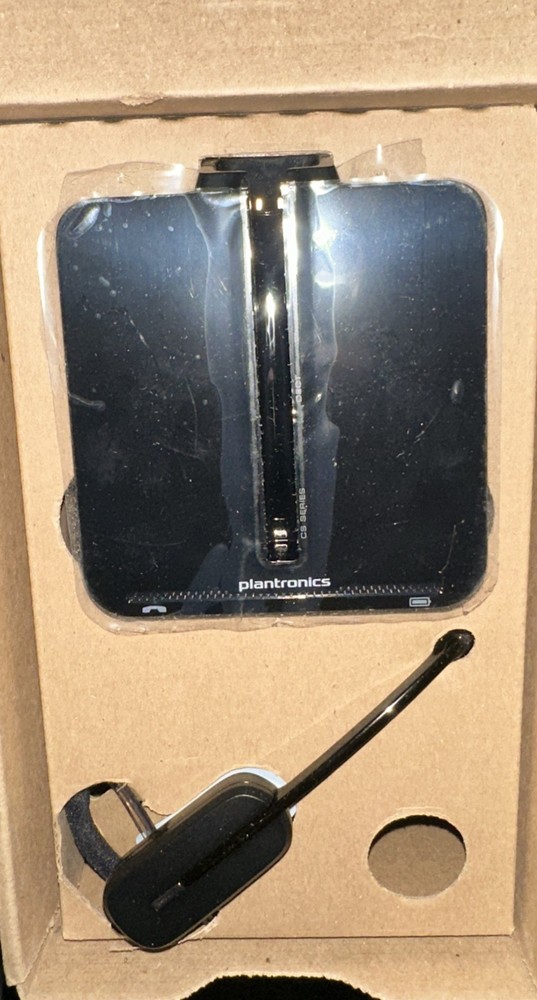 Plantronics Poly CS540 Wireless DECT Headset - Black