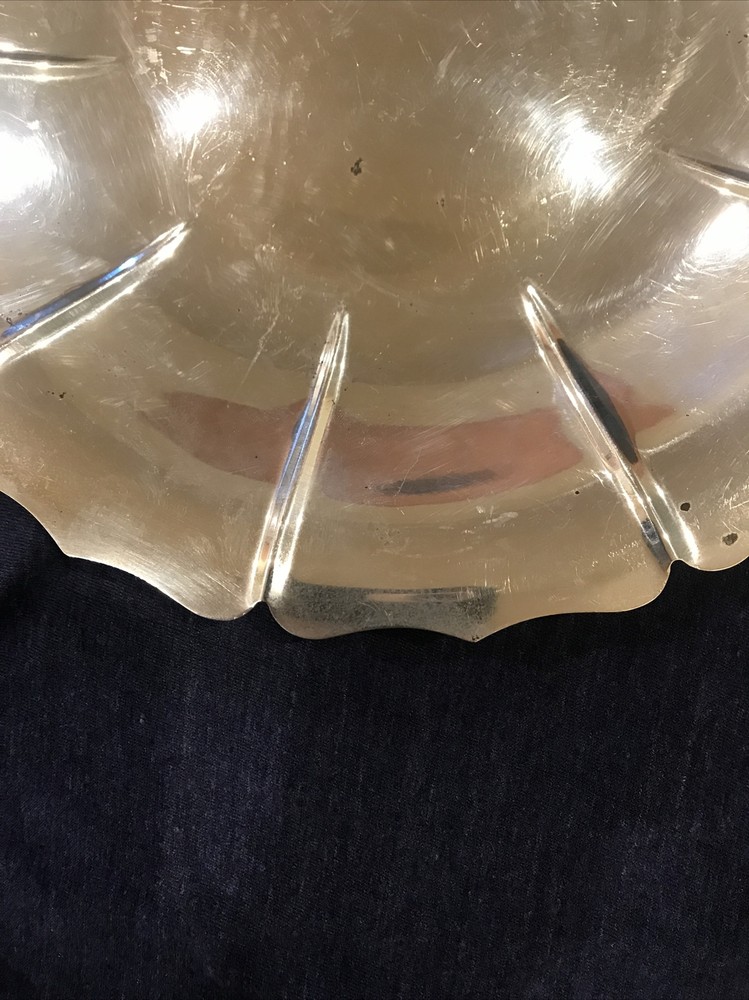 Sterling Silver Serving Dish Irish Reproduction