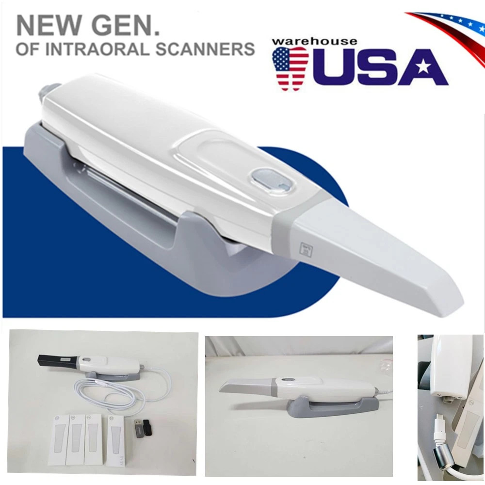 Dental Intra-oral 3D Scanner With Free Software CAD CMD