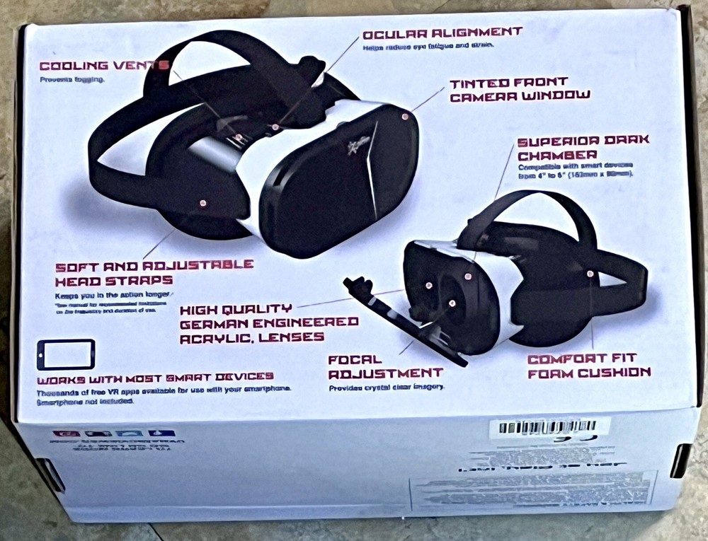 NEW NIB Dynamic Viewer DVV SMARTPHONE 3D Virtual Reality VR Headset video games