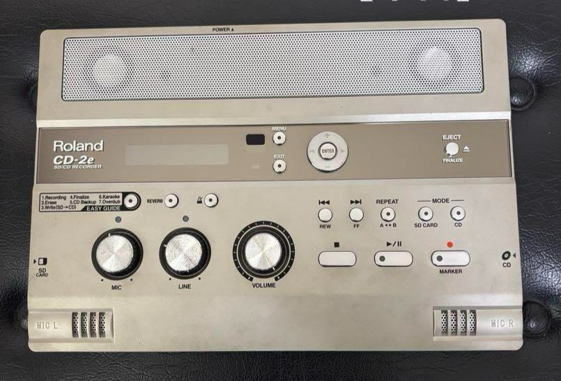 Roland CD-2E SD/ CD Recorder  Digital Recording Working Used