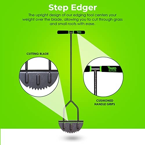 Step Edger - Handy & Durable Gardening Tool for Perfect Lines - Lawn Step