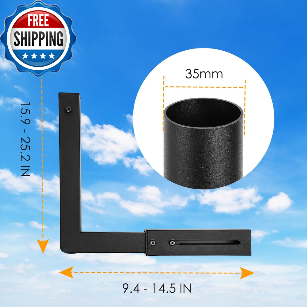 Starlink Mount, Adjustable Starlink Wall Mount Gen 3 with Telescoping Support Ar