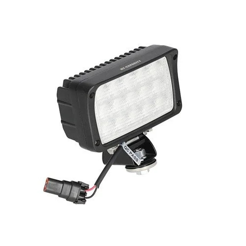 LED Work Light - 45W Rectangular Flood Beam fits John Deere 7710 7810 RE61165