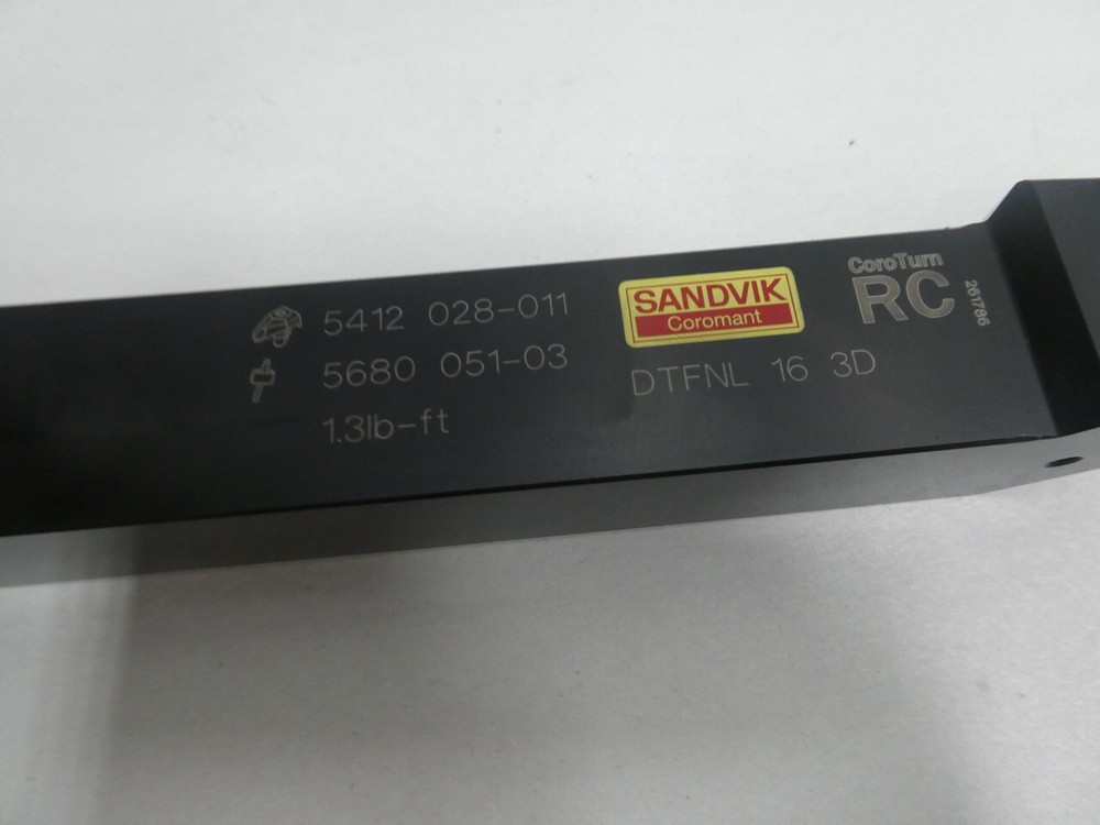 Sandvik DTFNL 16 3D Coromant Tool Holder