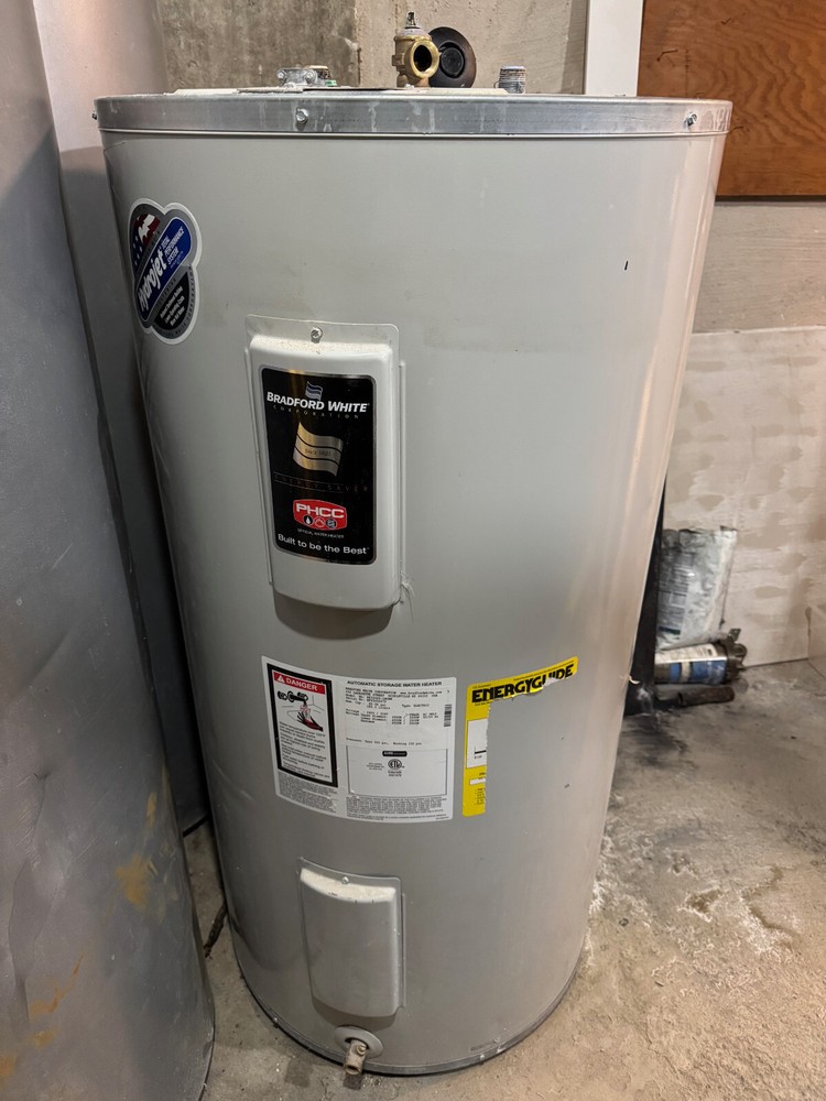 Bradford White 50 Gallon Electric Water Heater Storage, Model RE350S6-1NCWW