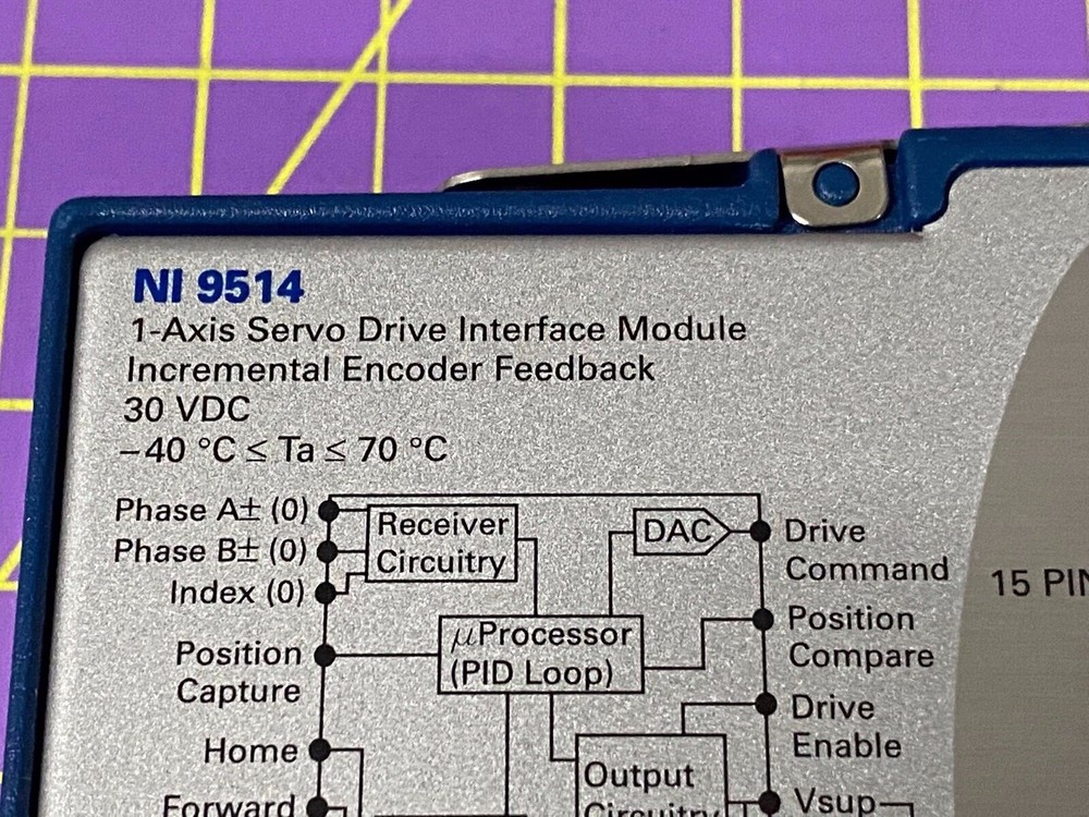 National Instruments NI 9514 1-Axis Servo Drive Interface Module