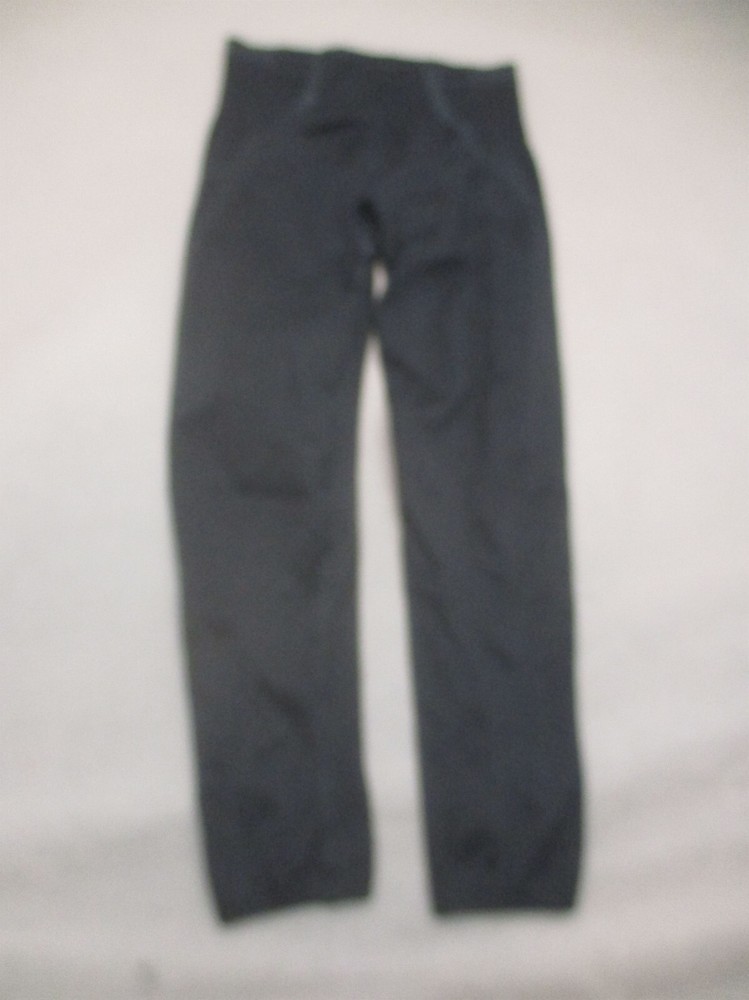 GYMSHARK Size S Womens BLK Pull On Stretch Waist Compression Baselayer Pants 305