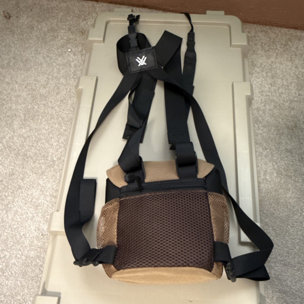 Vortex Binocular Harness Case Tan with Straps