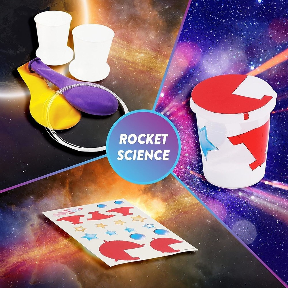 Popular Science Rocket Kit STEM Educational Experiments Activity WOW! Stuff