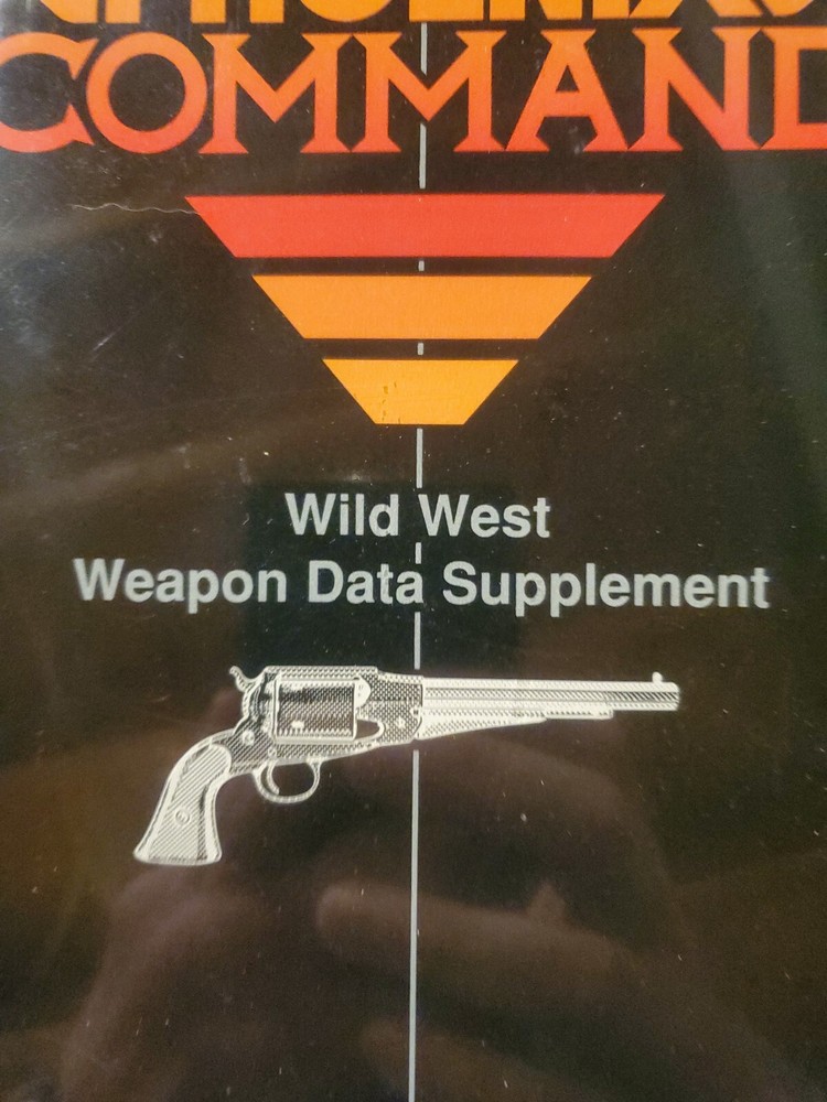 Phoenix Command: Wild West Weapon Data Supplement SEALED (Leading Edge Games)