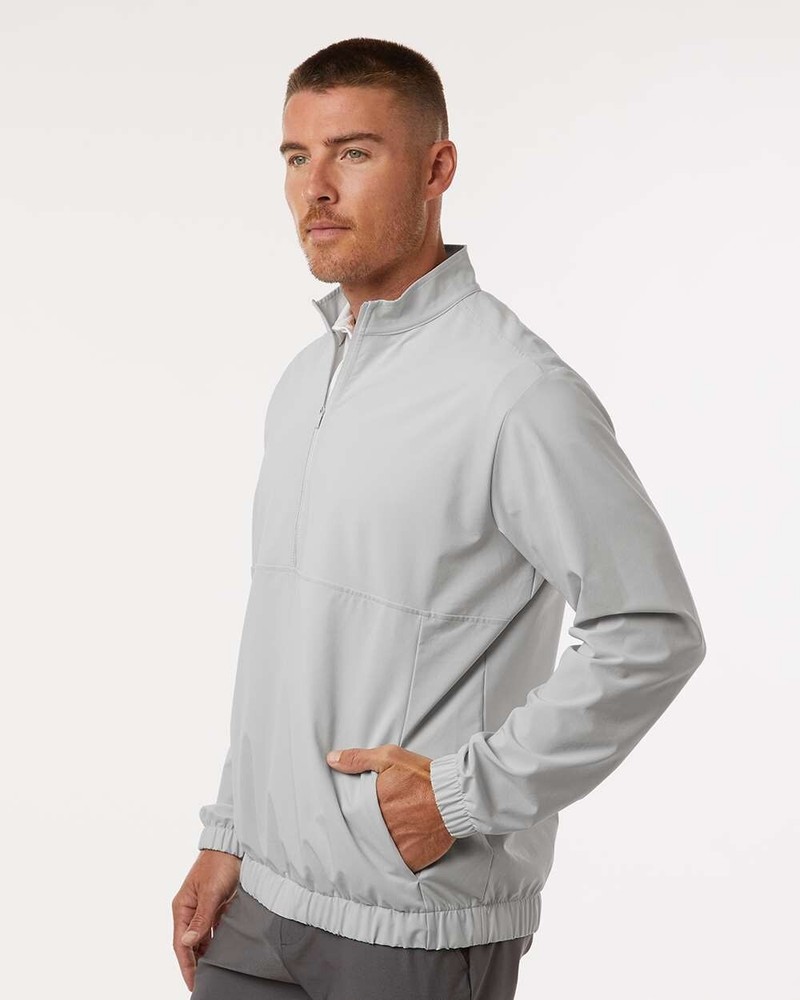 Adidas - Woven Half-Zip Pullover - A705, golf warmup, dad gift