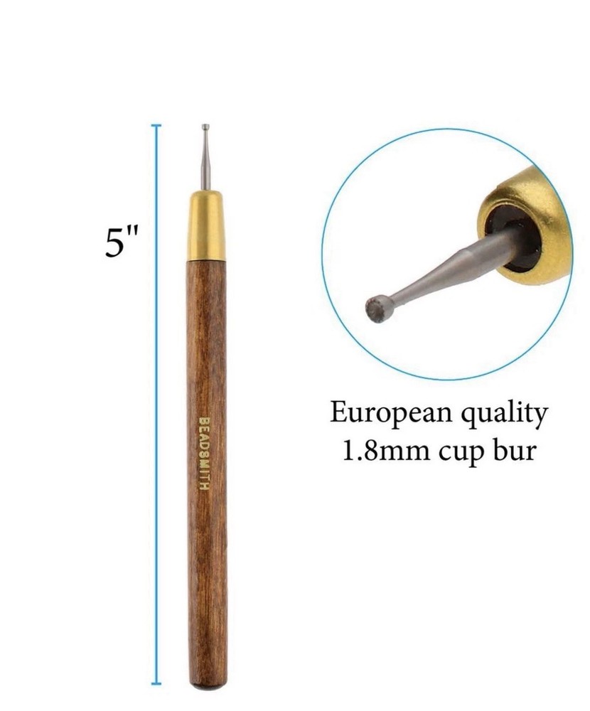 Round Your Wire Tool, W/ 1.8mm Cup Bur