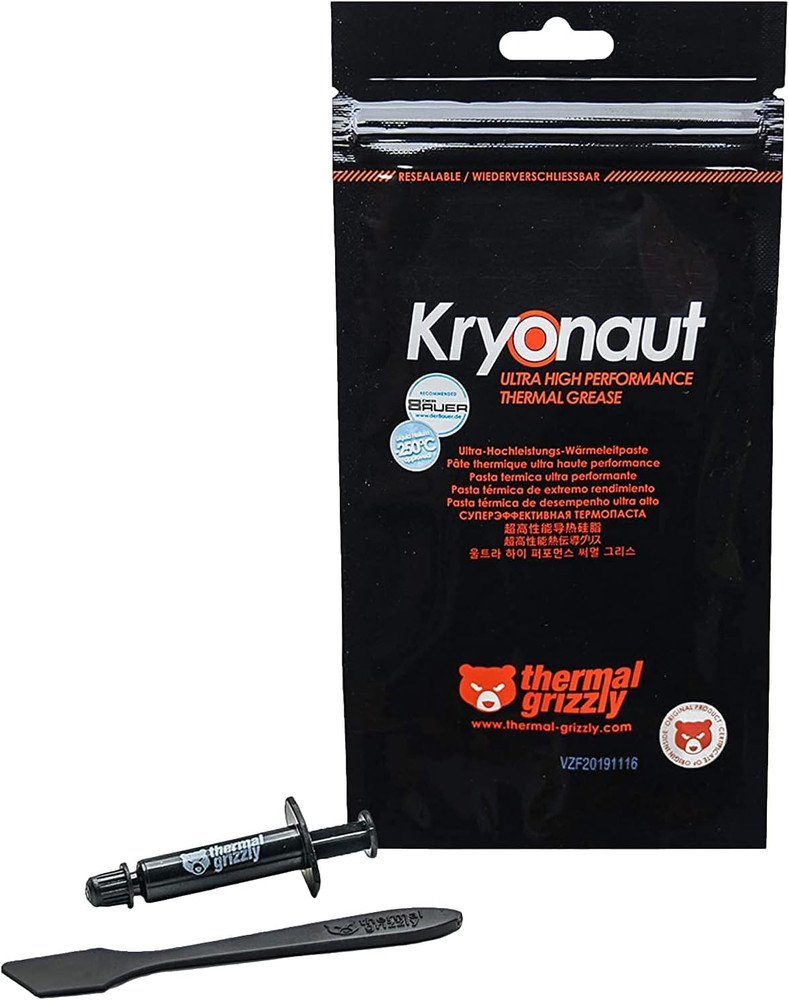 Kryonaut - 3 Pack, High-Performance CPU Thermal Paste for Cooling All Processors