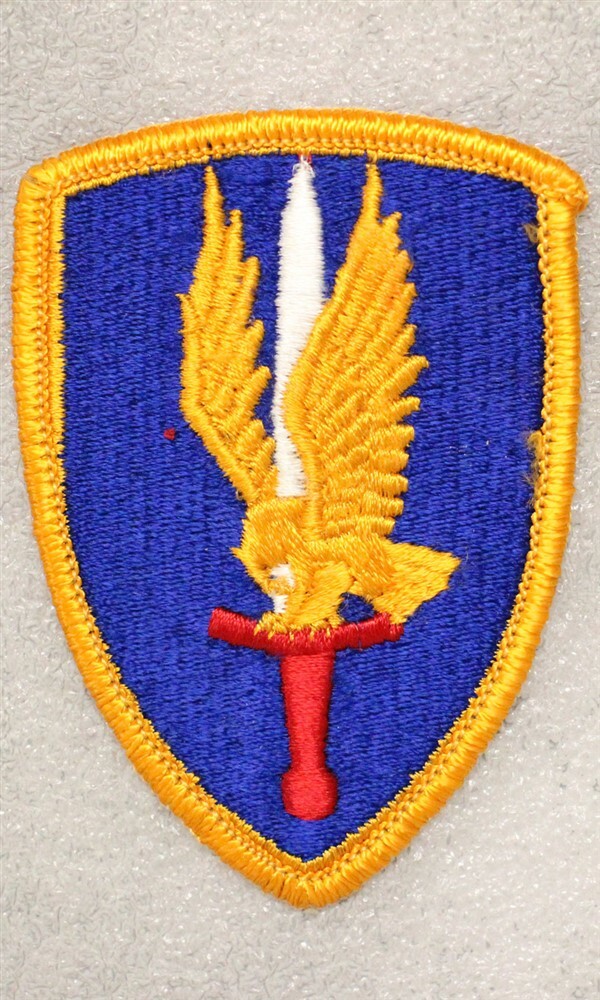 Army Patch: 1st Aviation Brigade - merrowed edge