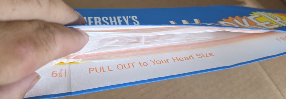 Hershey'a Factory Worker Mesh & Paper Hat - Interesting