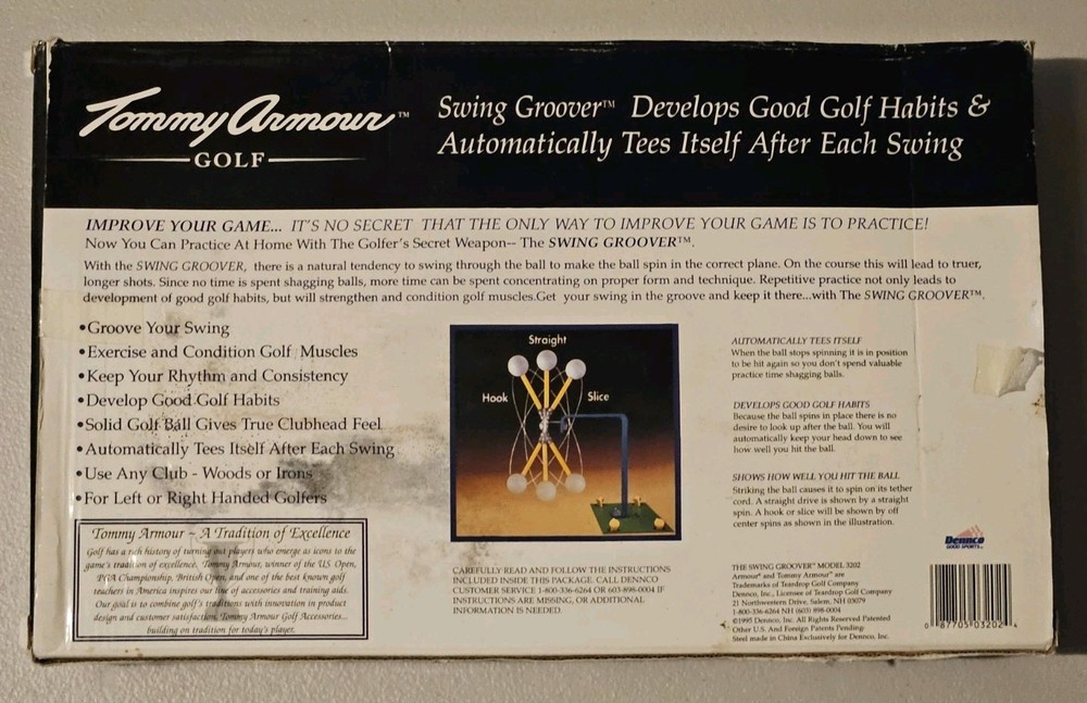 Golf Swing Trainer Aid Training Golf Practice Swing Groover & Hitting Adjustable