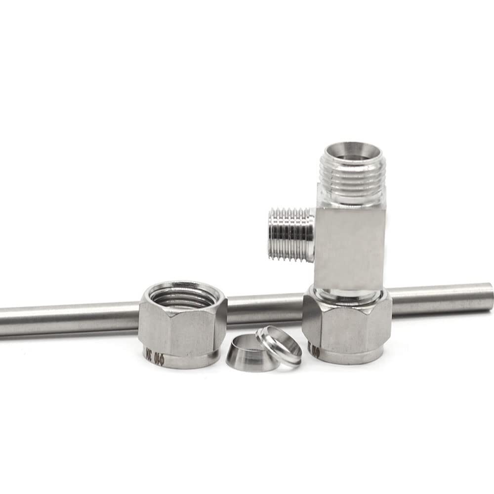 Metalwork 5Pcs 304 Stainless Steel Capillary Tube Tubing 1/4" OD 300mm Length...