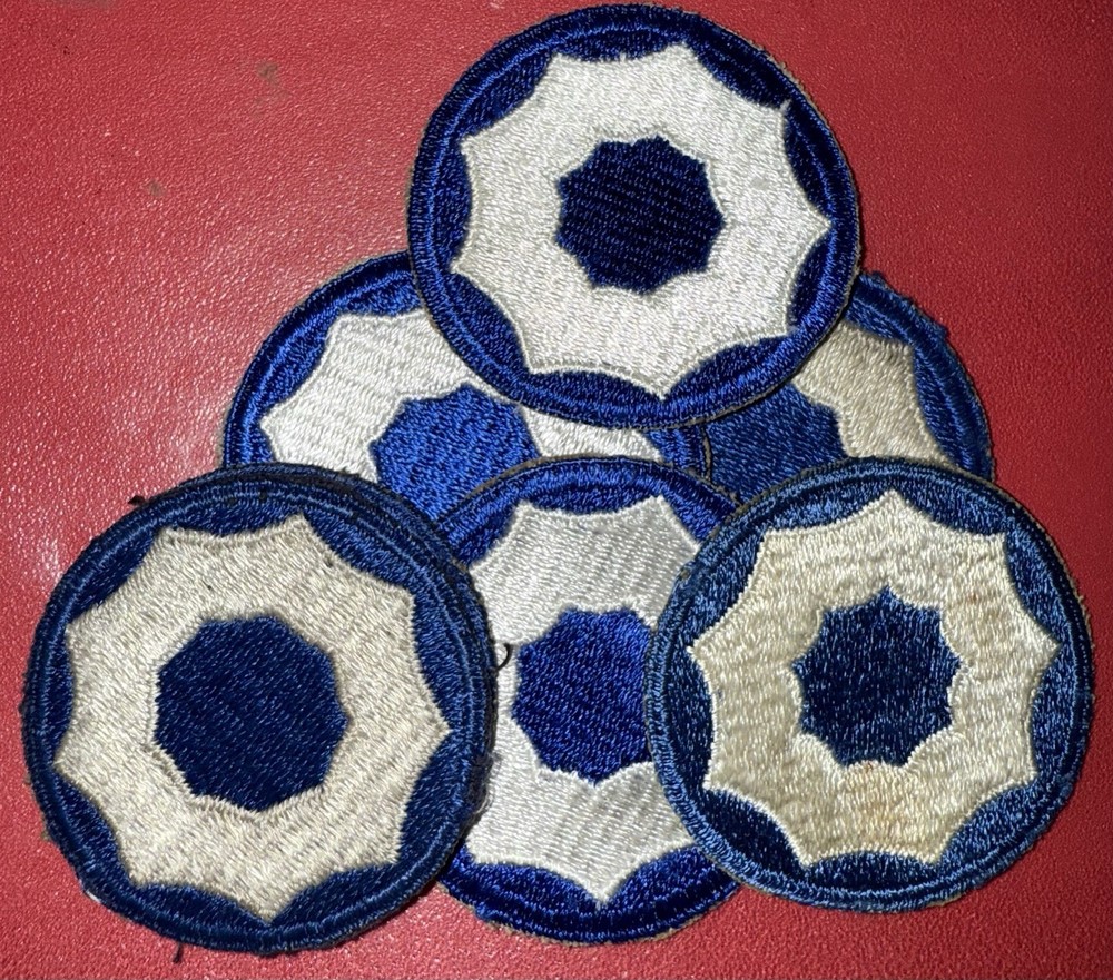 WW2 9th Service Command SSI Patch (AC2/AO)