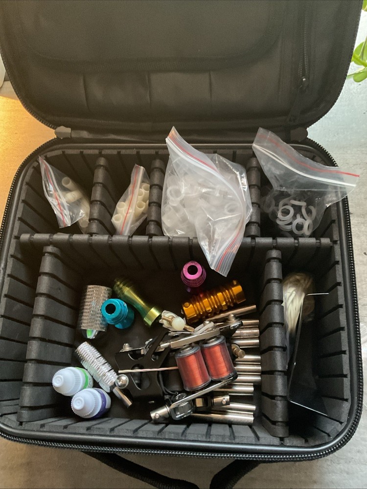 Tattoo Supply Starter Kit, Unbranded.With Case.