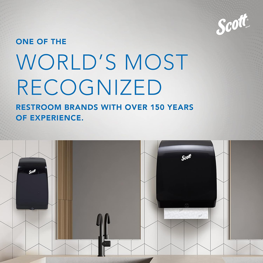 Scott® Essential High-Capacity Hard Roll Towels (02001), with Elevated Design an