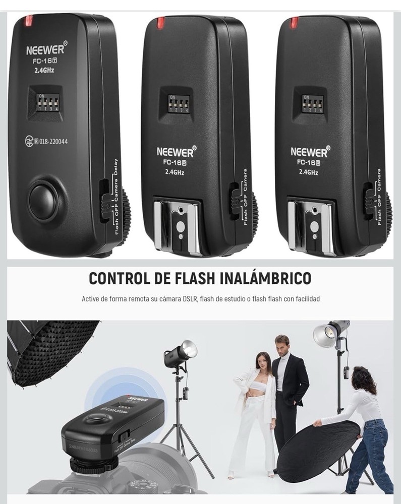 Neewer FC-16 flash trigger