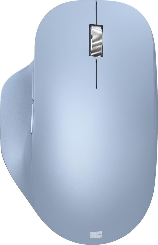 Microsoft Bluetooth Ergonomic Mouse Wireless 6-Button Pastel Blue Right-Handed