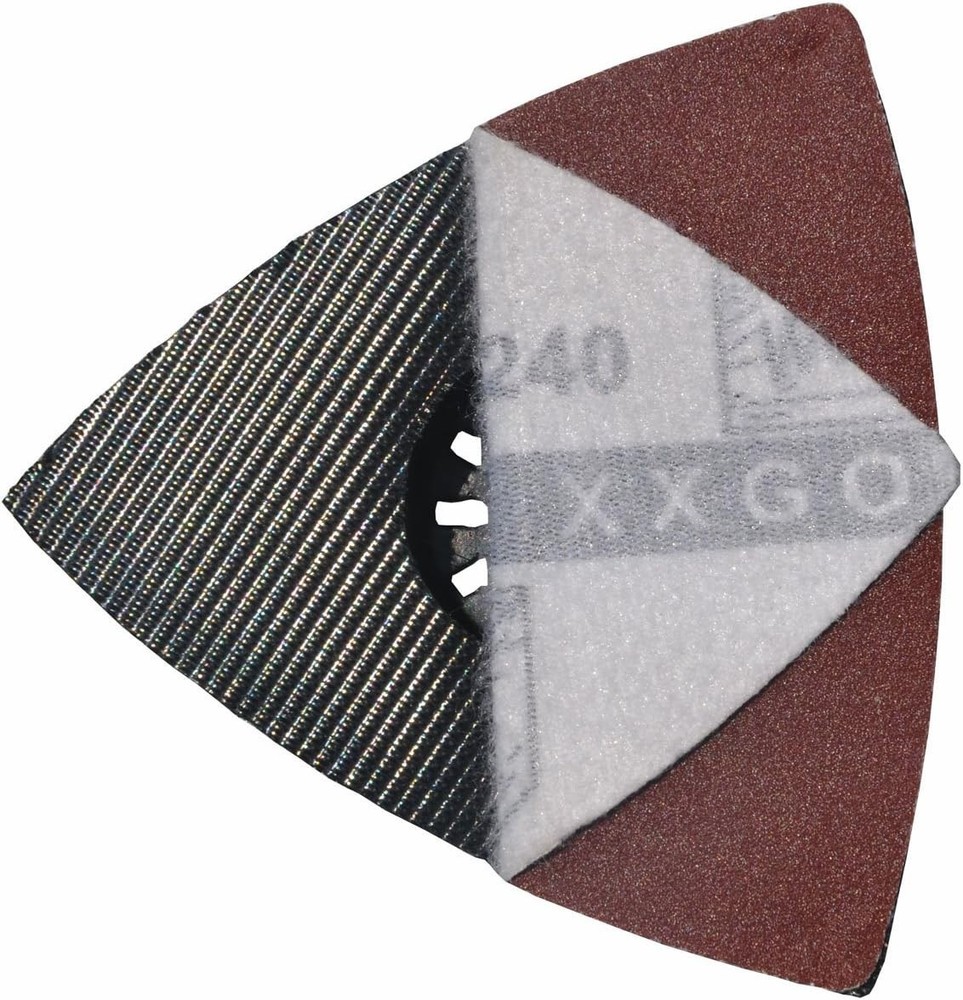 105-Piece Oscillating Multi Tool Sanding Kit with Triangle & Finger Pads